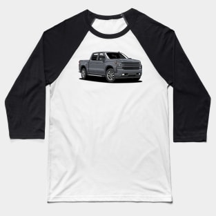 Silverado Truck 1500 (Gray) Baseball T-Shirt